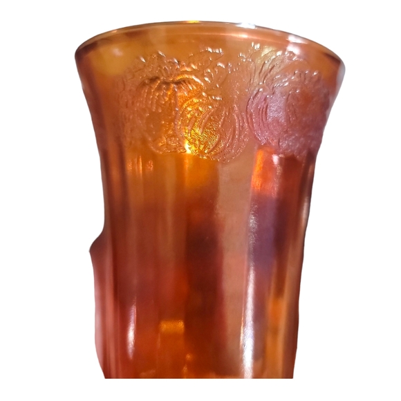 ⏳️Vintage⏳️ HAZEL ATLAS CARNIVAL JUICE GLASS - Picture 3 of 6